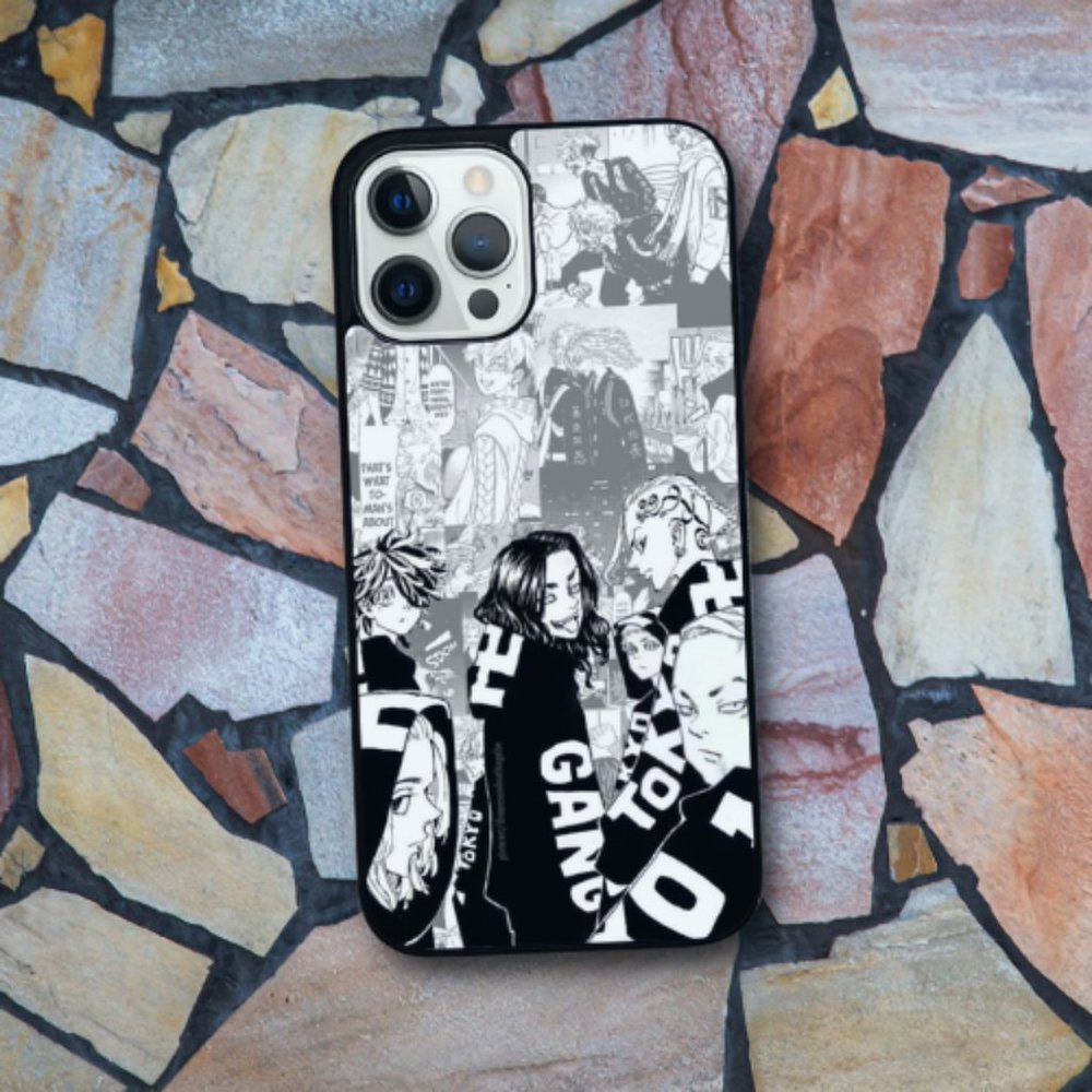 Tokyo Gang - Aesthetic Tokyo Revengers Collage Anime iPhone Case